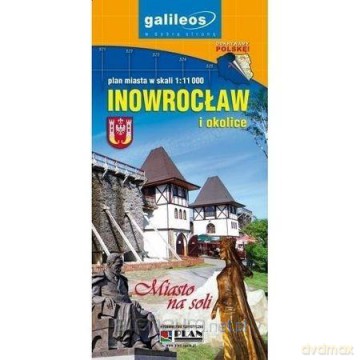 Plan miasta - Inowrocław i okolice 1:11 000