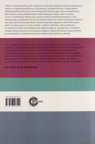 Postprawda jako zagrożenia dla dyskursu [KSIĄŻKA]
