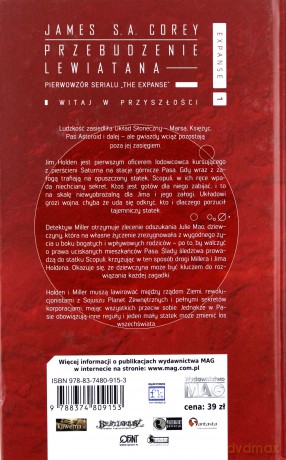 Przebudzenie Lewiatana - James S.A. Corey [KSIĄŻKA]