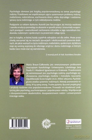 Psychologia domowa - Maria Braun-Gałkowska [KSIĄŻKA]