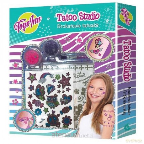 Tatoo Studio tatuaże brokatowe