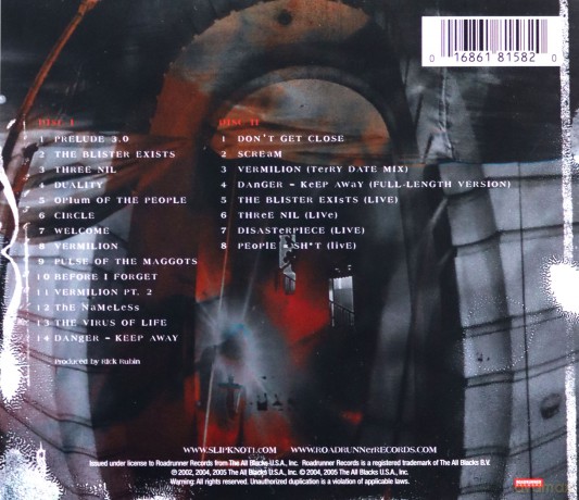 Slipknot: Vol.3: The Subliminal Verses (Ltd 2cd) [2CD]