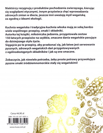 Vegano Italiano. Wegańskie smaki włoskiej kuchni - Rosalba Gioffre [KSIĄŻKA]
