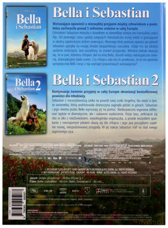 Bella i Sebastian / Bella i Sebastian 2 Kolekcja 2 filmów (booklet) [2DVD]