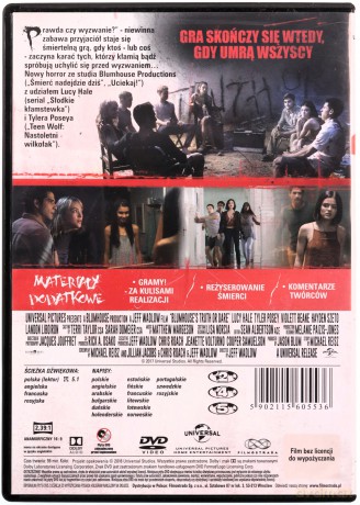Prawda czy wyzwanie [DVD]