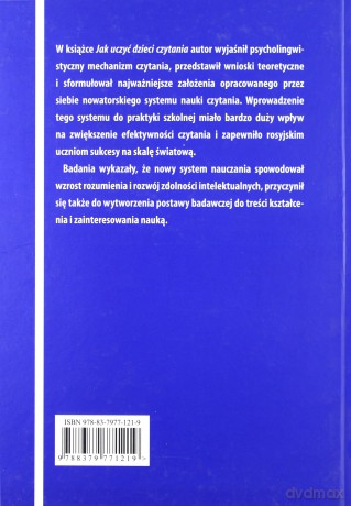 Jak uczyć dzieci czytania - Daniel Elkonin [KSIĄŻKA]