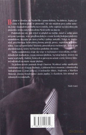 Pieśń torby na pawia - Nick Cave [KSIĄŻKA]