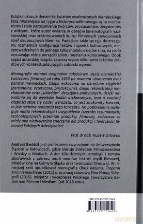 Zaklinanie rzeczywistości. Filmy niemieckie i ich historie 1933-1949 - Andrzej Gwóźdź [KSIĄŻKA]