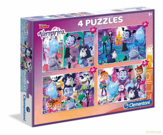 CLEMENTONI 2x20+2x60 el. Vampirina [PUZZLE]