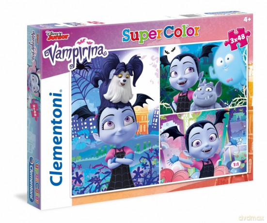 CLEMENTONI 3x48 el. Vampirina [PUZZLE]