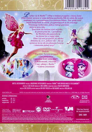 Barbie i Magia Tęczy [DVD]