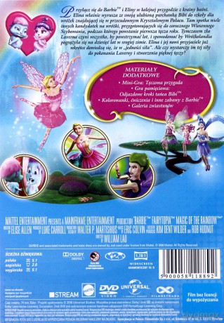 Barbie i Magia Tęczy [DVD]