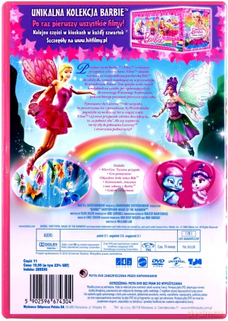 Barbie i Magia Tęczy [DVD]
