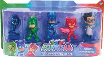 PJ Masks Figurki kolekcjonerskie 5pak [FIGURKA]