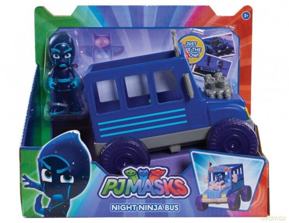 PJ MASKS Pojazd z figurką, Ninja [FIGURKA]