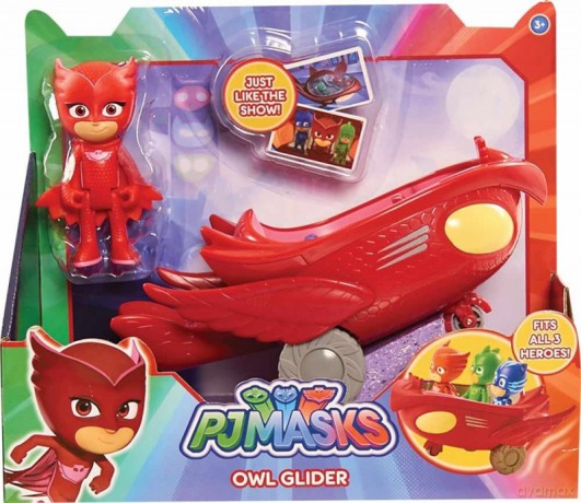 PJ Masks Pojazd z Figurką, Owlette [FIGURKA]
