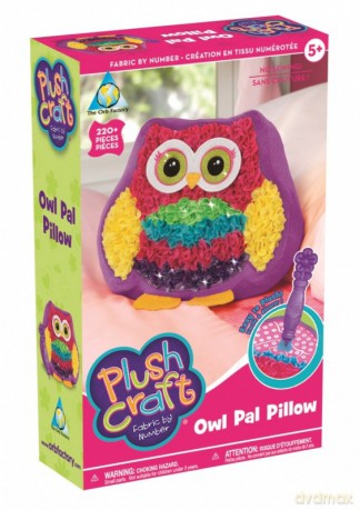 PLUSH CRAFT Poduszka - Sowa