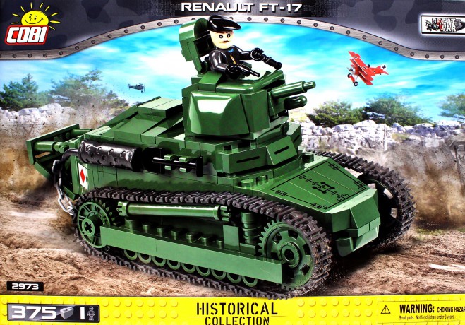 Renault FT-17 francuski czołg lekki [KLOCKI]