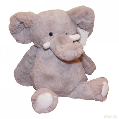 Słonik Trąbuś szary 30 cm