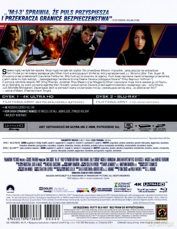 Mission: Impossible 3 (steelbook) [Blu-Ray 4K]+[Blu-Ray]