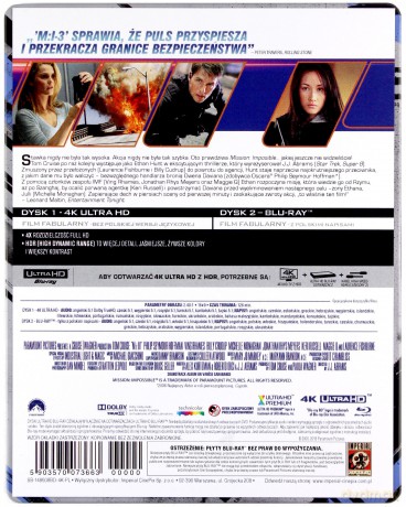 Mission: Impossible 3 (steelbook) [Blu-Ray 4K]+[Blu-Ray]
