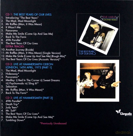 Steve Harley, Cockney Rebel: The Best Years Of Our Lives (Definitive Edition) [3CD]
