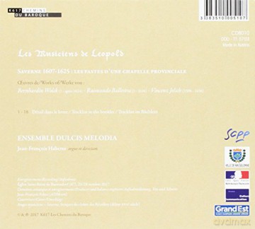Les Musiciens De Leopold: Ensemble Dulcis Melodia (digipack) [CD]