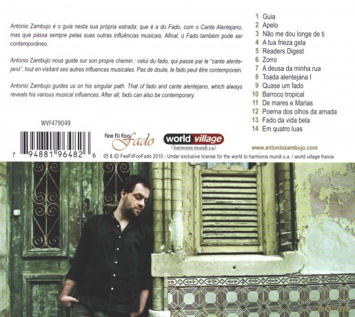Antonio Zambujo: Guia (digipack) [CD]