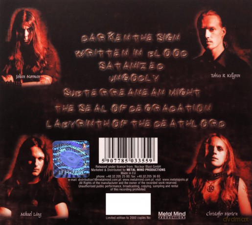 Soulreaper: Written In Blood (Remastered) (digipack) [CD]