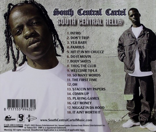 South Central Cartel: South Central Hell [CD]