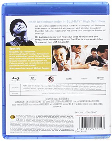Lot nad kukułczym gniazdem [Blu-Ray]