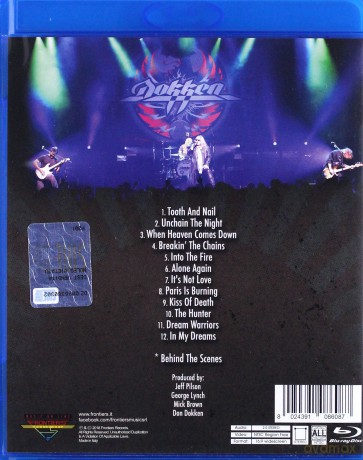 Dokken: Return To The East Live [Blu-Ray]