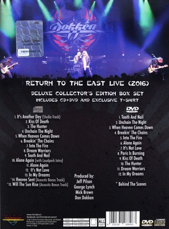 Dokken: Return To The East Live Fanbox [BOX] [CD]+[DVD]