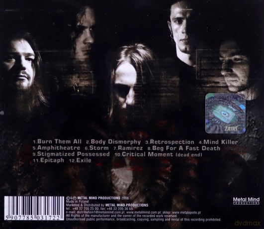 Spinal Cord: Stigmata Of Life [CD]