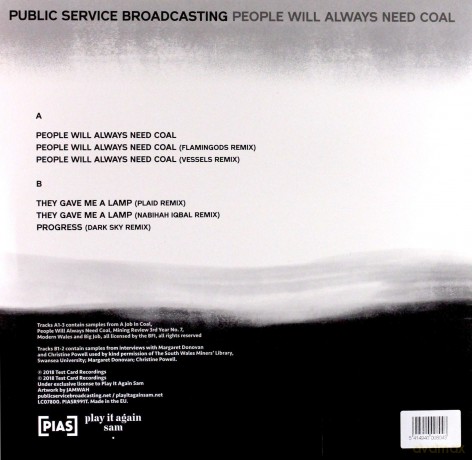Public Service Broadcasting: People Will Always Need Coal (RSD) [Winyl]