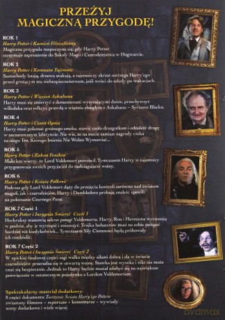 Harry Potter. Pełna Kolekcja 8 Filmów. Edycja Specjalna z Księgą Artefaktów [16DVD]