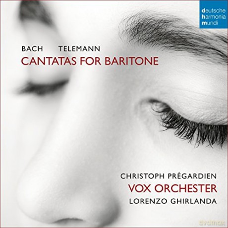 Christoph Prégardien: Bach/Telemann: Cantatas for Baritone [CD]