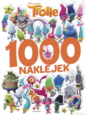 1000 naklejek Trolle [KSIAŻKA]