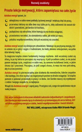 Autobus energii - Jon Gordon [KSIAŻKA]