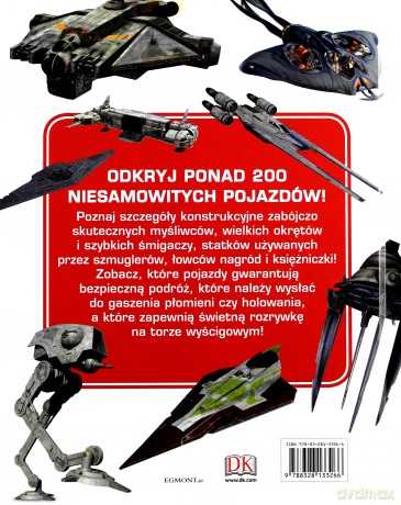 Encyklopedia myśliwców i innych pojazdów Star Wars (Gwiezdne Wojny) - Laudry Q.Walker [KSIAŻKA]