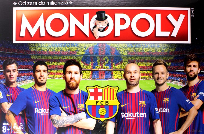 Gra monopoly FC Barcelona [GRA PLANSZOWA]