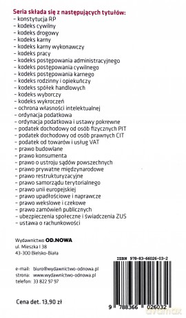 Kodeks wyborczy 03.2018 [KSIAŻKA]
