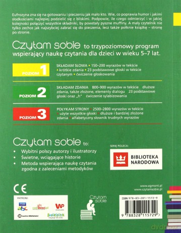 Muffiny eufrozyny. Czytam sobie poziom 1 - Justyna Bednarek [KSIAŻKA]