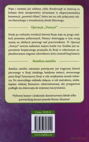 Operacja Tranzyt. Batalion Aniołów. Bruderszaft ze śmiercią (Tom 5) - Boris Akunin [KSIAŻKA]