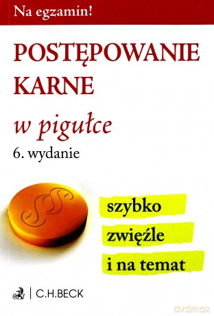 Postępowanie karne w pigułce [KSIAŻKA]