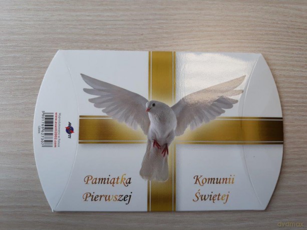 Pudełko koperta Komunia mała mix wzorów