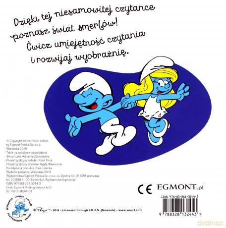 Smerfy. Czytanka dla malucha [KSIAŻKA]