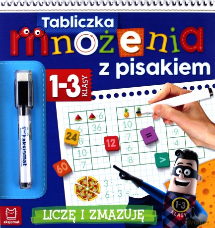 Tabliczka mnożenia z pisakiem. Klasy 1-3 liczę i zmazuję [KSIAŻKA]