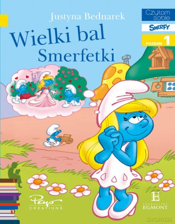 Wielki bal smerfetki. Czytam sobie poziom 1 - Justyna Bednarek [KSIAŻKA]