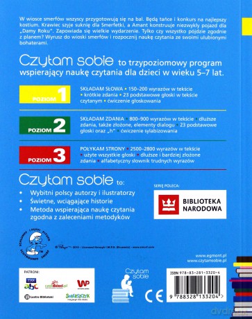 Wielki bal smerfetki. Czytam sobie poziom 1 - Justyna Bednarek [KSIAŻKA]